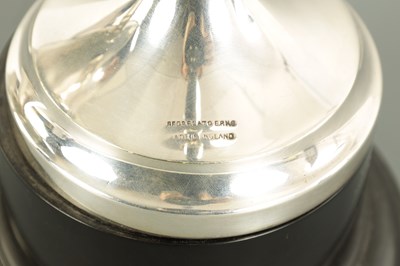 Lot 234 - OF CYCLING INTEREST. A LARGE SILVER CYCLING TROPHY FOR MANCHESTER WHEELERS'