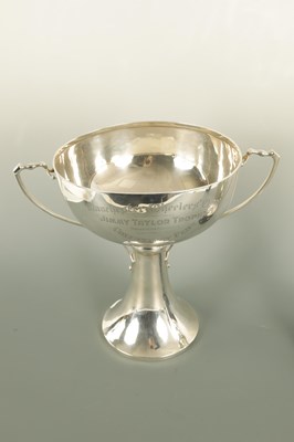 Lot 234 - OF CYCLING INTEREST. A LARGE SILVER CYCLING TROPHY FOR MANCHESTER WHEELERS'