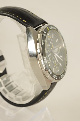 Lot 285 - A GENTLEMAN’S SPECIAL EDITION AYRTON SENNA TAG HEUER CHRONOGRAPH WRIST WATCH
