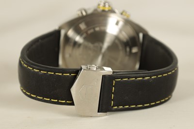 Lot 285 - A GENTLEMAN’S SPECIAL EDITION AYRTON SENNA TAG HEUER CHRONOGRAPH WRIST WATCH