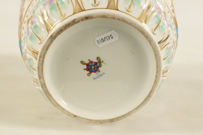 Lot 62 - A LATE 19TH CENTURY DRESDEN LARGE VASE AND COVER IN THE MANNER OF AUGUSTUS REX