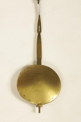 Lot 658 - A REGENCY CONVEX DIAL FUSEE WALL CLOCK