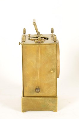 Lot 1062 - A RARE MID 19TH CENTURY FRENCH CAPUCHINE REPEATING CARRIAGE CLOCK