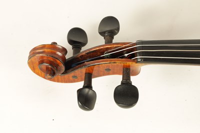Lot 442 - AN ANTIQUE VIOLIN BRANDED INSIDE ‘H. DERAZEY’