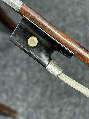 Lot 442 - AN ANTIQUE VIOLIN BRANDED INSIDE ‘H. DERAZEY’