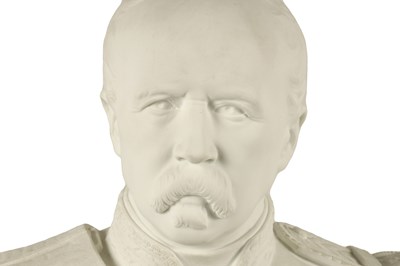Lot 80 - A LATE 19TH CENTURY SEVRES BUST PORTRAIT