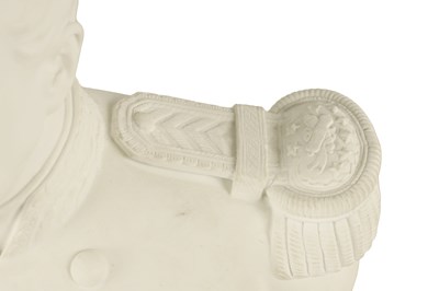 Lot 80 - A LATE 19TH CENTURY SEVRES BUST PORTRAIT