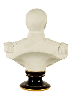 Lot 80 - A LATE 19TH CENTURY SEVRES BUST PORTRAIT