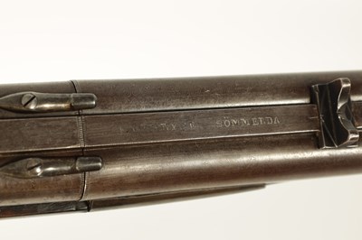 Lot 395 - F.V. DREYSE, SOMMERDA. A MID 19TH CENTURY GERMAN 16 BORE TWIST ACTION COMBINATION RIFLE/SHOTGUN