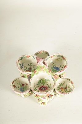 Lot 33 - AN UNUSUAL 18TH CENTURY BOW SWEET MEAT STAND