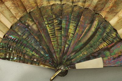 Lot 863 - TWO 19TH CENTURY FRENCH FANS