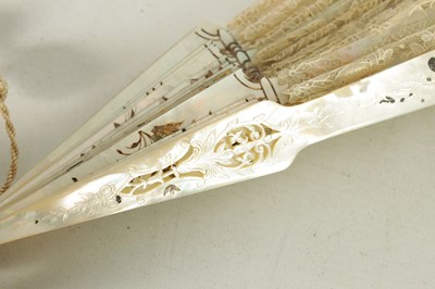 Lot 863 - TWO 19TH CENTURY FRENCH FANS