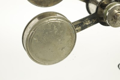 Lot 778 - AN UNUSUAL EARLY 20TH CENTURY FRENCH GLASS DIAL MYSTERY WALL CLOCK