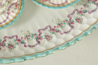 Lot 33 - AN UNUSUAL LATE 19TH CENTURY COPELAND SPODE PORCELAIN CABARET SET