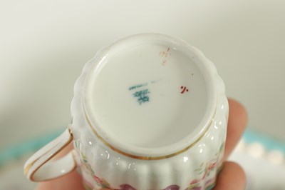 Lot 33 - AN UNUSUAL LATE 19TH CENTURY COPELAND SPODE PORCELAIN CABARET SET