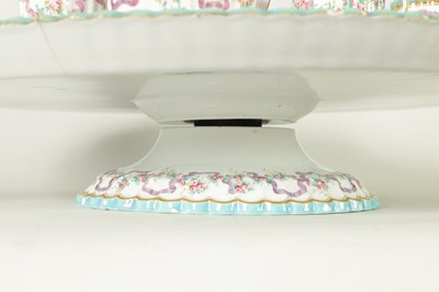 Lot 33 - AN UNUSUAL LATE 19TH CENTURY COPELAND SPODE PORCELAIN CABARET SET