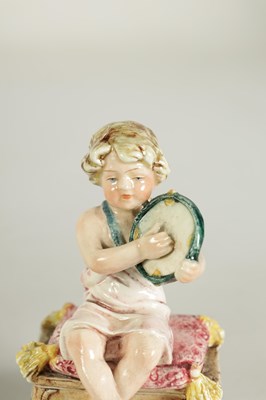 Lot 96 - A GROUP OF SIX CONTINENTAL PORCELAIN FIGURES