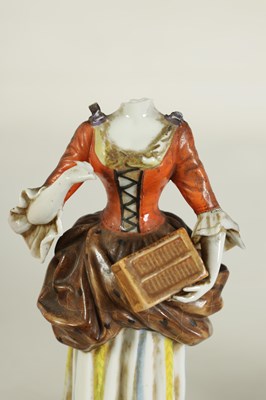 Lot 96 - A GROUP OF SIX CONTINENTAL PORCELAIN FIGURES