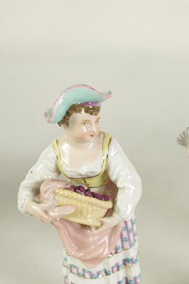 Lot 96 - A GROUP OF SIX CONTINENTAL PORCELAIN FIGURES