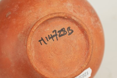 Lot 50 - A ROMAN TWO HANDLED TERRACOTTA VASE