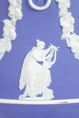 Lot 88 - A LARGE WEDGWOOD JASPERWARE  JARDINIERE