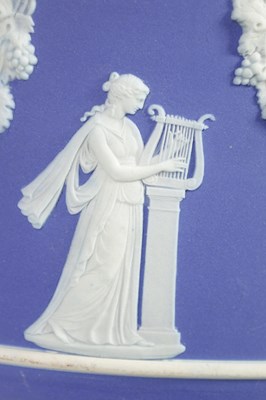 Lot 88 - A LARGE WEDGWOOD JASPERWARE  JARDINIERE