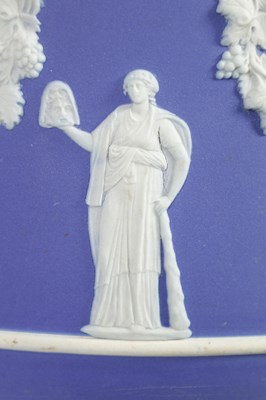 Lot 88 - A LARGE WEDGWOOD JASPERWARE  JARDINIERE