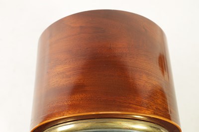 Lot 720 - AN EDWARDIAN DOUBLE FUSEE MAHOGANY BRACKET CLOCK