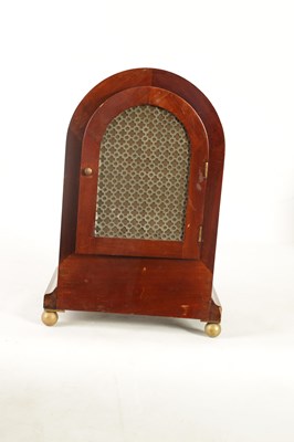 Lot 720 - AN EDWARDIAN DOUBLE FUSEE MAHOGANY BRACKET CLOCK