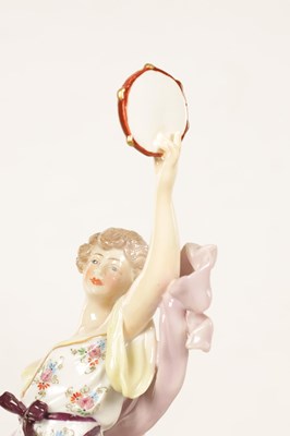 Lot 92 - A PAIR OF LATE 19TH CENTURY CONTINENTAL FIGURES OF YOUNG LADIES