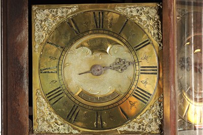 Lot 956 - THORNTON, KIRKHAM. A GEORGE II 30-HOUR LONGCASE CLOCK