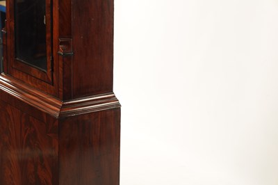 Lot 925 - JOHN PICKFORD, LIVERPOOL. A 19TH CENTURY FLAME MAHOGANY REGULATOR LONGCASE CLOCK
