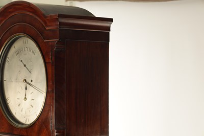 Lot 925 - JOHN PICKFORD, LIVERPOOL. A 19TH CENTURY FLAME MAHOGANY REGULATOR LONGCASE CLOCK