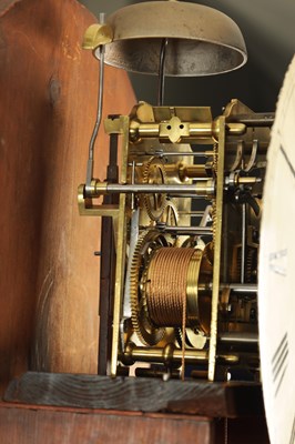 Lot 967 - JAMES RITCHIE & SON, EDINBURGH. A MID 19TH CENTURY PLUM PUDDING FIGURED MAHOGANY DOMESTIC REGULATOR LONGCASE CLOCK