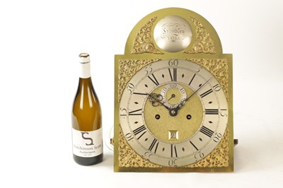 Lot 917 - HINDLEY, YORK. A GEORGE II EIGHT DAY LONGCASE CLOCK MOVEMENT
