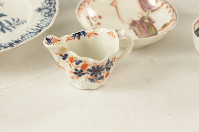 Lot 40 - A SELECTION OF 18TH CENTURY ENGLISH PORCELAIN