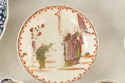 Lot 40 - A SELECTION OF 18TH CENTURY ENGLISH PORCELAIN