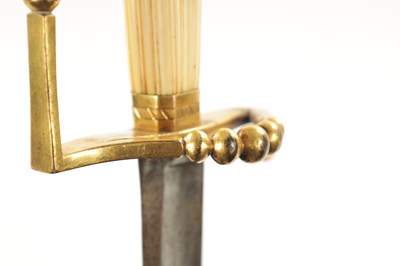 Lot 814 - AN EARLY 19TH CENTURY BRITISH FIVE-BALL SPADROON
