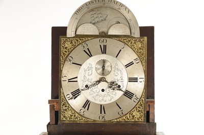Lot 1198 - THOMAS LISTER, HALIFAX. A GEORGE III MUSICAL LONGCASE CLOCK