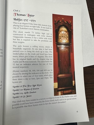 Lot 1198 - THOMAS LISTER, HALIFAX. A GEORGE III MUSICAL LONGCASE CLOCK