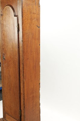 Lot 1251 - JAMES WOLLEY (WOOLLEY), CODNOR. AN EARLY 18TH CENTURY EIGHT DAY LONGCASE CLOCK WITH MOONPHASE