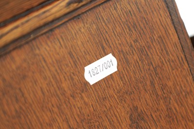 Lot 1251 - JAMES WOLLEY (WOOLLEY), CODNOR. AN EARLY 18TH CENTURY EIGHT DAY LONGCASE CLOCK WITH MOONPHASE