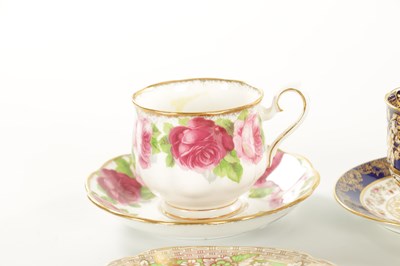 Lot 60 - A VARIOUS SELECTION OF ENGLISH PORCELAIN