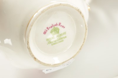 Lot 60 - A VARIOUS SELECTION OF ENGLISH PORCELAIN