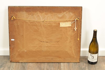 Lot 1232 - ARTHUR JOSEPH MEADOWS (1843-1907) OIL ON CANVAS