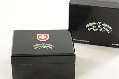 Lot 522 - A CX SWISS MILITARY SEEWOLF 1 CHRONOGRAPH LIMITED EDITION STAINLESS STEEL DIVER'S WRISTWATCH