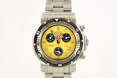 Lot 522 - A CX SWISS MILITARY SEEWOLF 1 CHRONOGRAPH LIMITED EDITION STAINLESS STEEL DIVER'S WRISTWATCH
