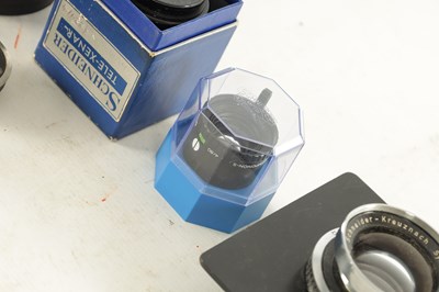 Lot 594 - A COLLECTION OF SCHNEIDER LENES