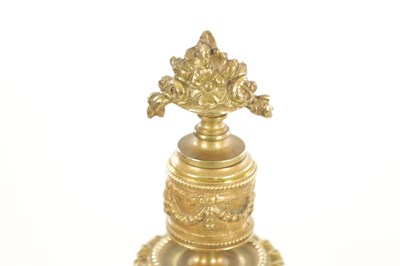 Lot 1058 - A 19TH CENTURY FRENCH MARBLE AND ORMOLU MOUNTED CLOCK GARNITURE