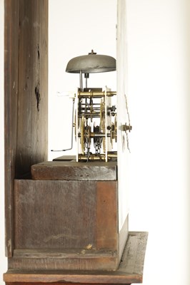 Lot 1059 - JOHN HOWE, KESWICK A GEORGE III OAK AND MAHOGANY CROSSBANDED 30-HOUR LONGCASE CLOCK